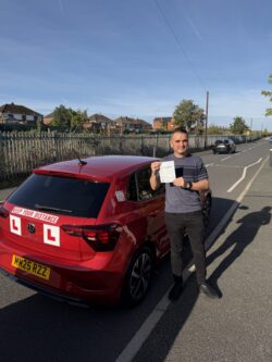 “ Mark is a fantastic driving instructor who has been incredibly patient, supportive, and encouraging throughout my driving journey. He supported me every step of the way, from preparing for my theory test to helping me successfully pass my practical driving test recently first time. His patience, guidance, and confidence in me made a real difference. I would highly recommend Mark to anyone looking for an excellent driving instructor!” “ Mark is a fantastic driving instructor who has been incredibly patient, supportive, and encouraging throughout my driving journey. He supported me every step of the way, from preparing for my theory test to helping me successfully pass my practical driving test recently first time. His patience, guidance, and confidence in me made a real difference. I would highly recommend Mark to anyone looking for an excellent driving instructor!”