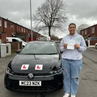 Congratulations Leila Congratulations Leila on passing your driving test with Passmarks driving school